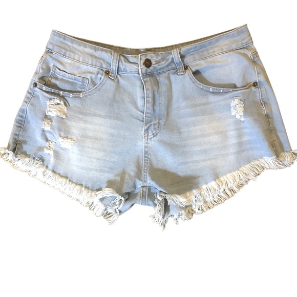Pants - Jean Shorts Raw Hem Women’s Large